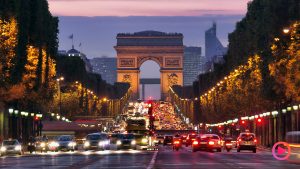 Paris Virtual Background by ONLYwebinars.com